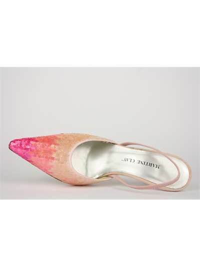 Martine Clay 239 Rosa Scarpe Donna 