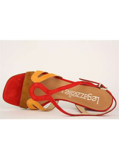 Le Gazzelle 508 Rosso Scarpe Donna 