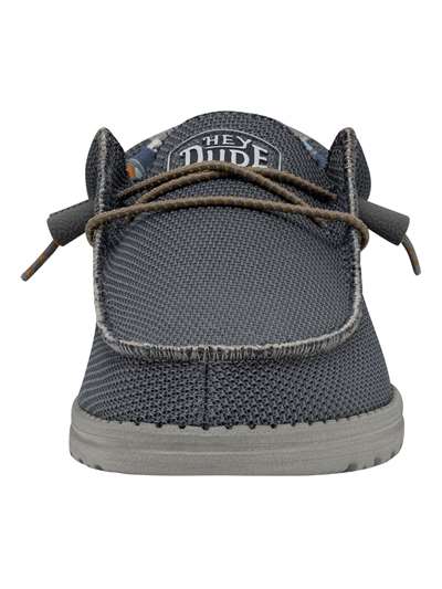 Dude WALLY SOX TRIPLE N. Celeste Scarpe Uomo 