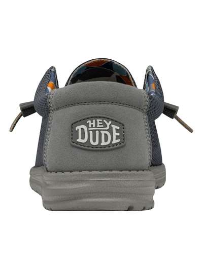 Dude WALLY SOX TRIPLE N. Celeste Scarpe Uomo 