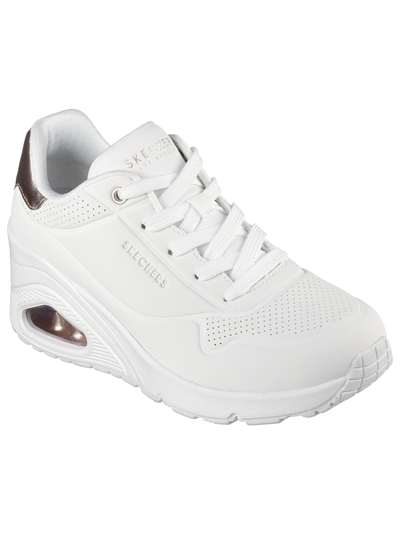 Skechers 177520 UNO WEDGE Bianco Scarpe Donna 