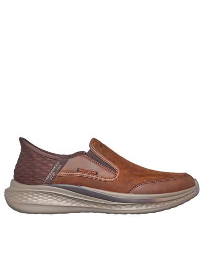 Skechers 205237 SLADE Marron Scarpe Uomo 