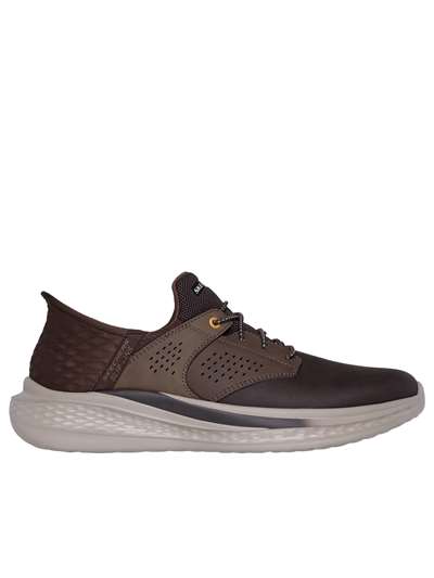 Skechers 210890 SLADE Marron Scarpe Uomo 