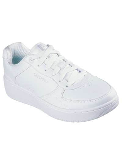 Skechers 185160 SPORT COURT Bianco Scarpe Donna 